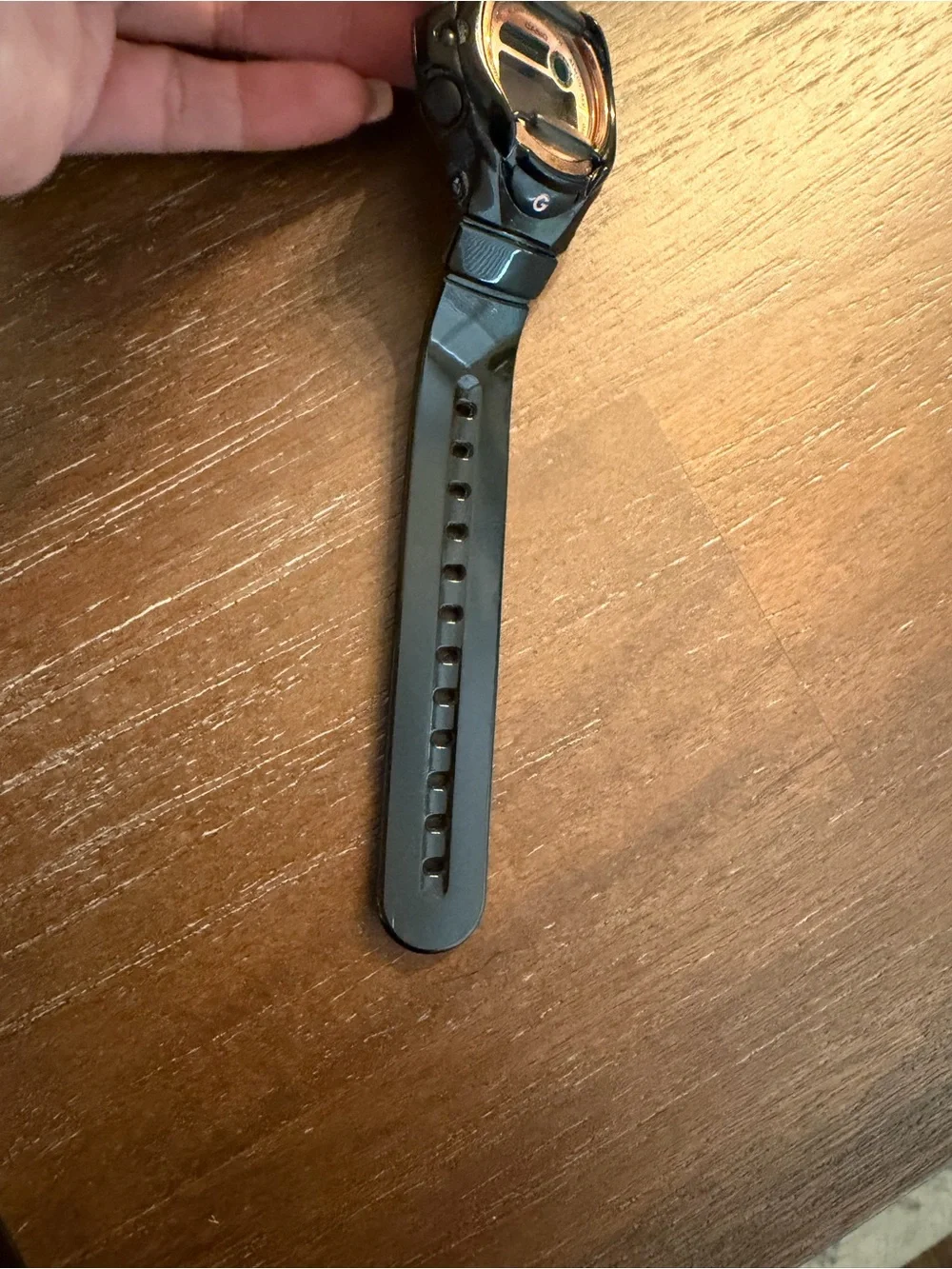 G-Shock Baby-G Black with Rose Gold Face Digital Watch